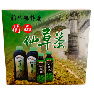 關西鎮農會 仙草茶禮盒, 600ml, 8個裝, 1組