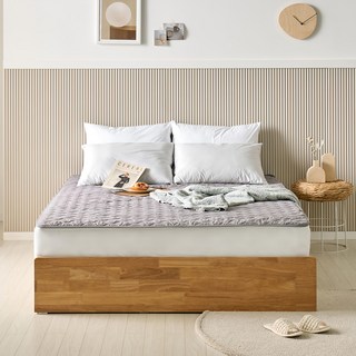 MARCELINE Good Dream 絎縫防水墊, 深灰色