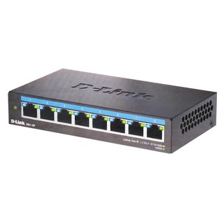 D-Link 友訊科技 多網速非網管8埠交換器, 1個, DMS-108