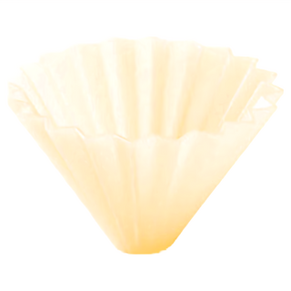 ORIGAMI Coffee 樹脂濾杯M 底部 φ25mm AS樹脂材質 耐熱温度100℃, M(142 x 87mm), 1個, 無容量