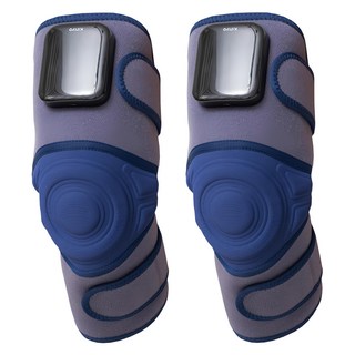 Kinyo 好膝動氣壓波動膝部按摩器, 藍色, IAM2802BU