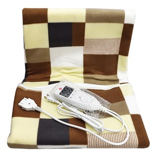 TELEFUNKEN 德律風根 微電腦單人電熱毯 LT-EB1805, 五段式調溫, 舒適睡眠設計, 9小時自動斷電, 可輕柔水洗, 130 x 90cm