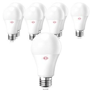 旭光 超高效能LED13W球泡燈, 燈泡色(3000K), 8顆