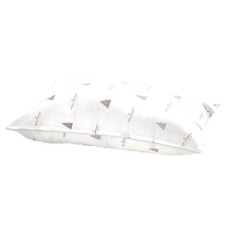 J-bedtime 床寢時光 吸濕排汗羽絲絨抗菌枕頭, 文青款, 1個