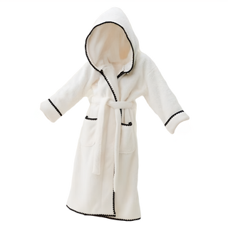 ROYALLIN 蘿林嚴選 珊瑚絨連帽睡袍 吸濕透氣 鎖溫蓄熱