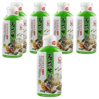 飛馬 蘑菇牛排醬, 350g, 6瓶