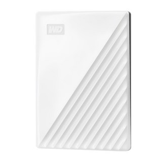 WD 威騰 My Passport 6TB 2.5吋行動硬碟 白色, 大容量隨身碟