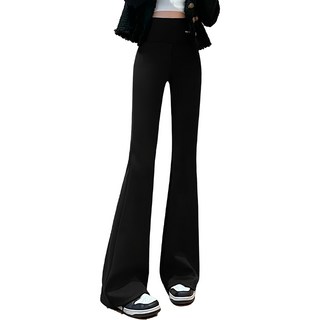 神褲 鯊魚褲 HL9112 高腰微喇 厚絨