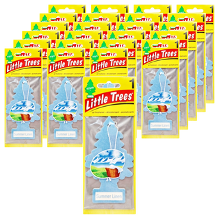 Little Trees 小樹香片 煥然衣新, 適用於車內、家庭和辦公室，清新怡人, 7g, 24片