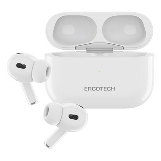 Ergotech 人因科技 純淨音 真無線藍牙耳機 超長續航12小時, BW70 W, 白色