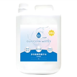 GUARDIAN WATER 鹼性離子水 4L 1桶