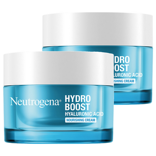 Neutrogena 台灣公司貨 水活保濕無香特潤凝霜, 50g, 2罐