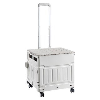 快樂小島 摺疊手推車 50L YN8813 灰色 輕鬆收納、省力搬運 居家生活好幫手, 1個