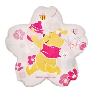 收納王妃 珪藻土造型杯墊, 奔跑維尼, 1個