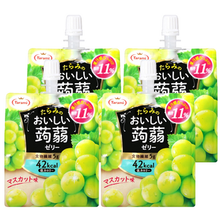 Tarami 達樂美 吸果凍 白葡萄口味, 150g, 4包
