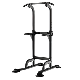 AD-ROCKET 多功能引體向上機 居家健身器材 (引體向上/撐雙槓) 高度可調節 黑色, 73 x 64 x 181~210cm