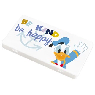 收納王妃 迪士尼唐老鴨系列 口罩收納盒 184 x 104mm, 1個, 揮手唐老鴨