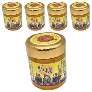 明橋 樟腦膏，適用於頸、肩、背、手、足, 100g, 5件