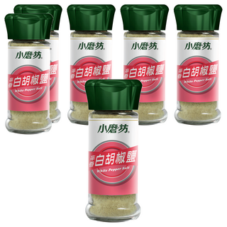 小磨坊 辛香白胡椒鹽, 40g, 6瓶