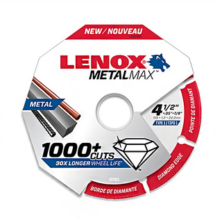 LENOX 狼牌 4.5吋鑽石鋸片，金屬切割, 1個