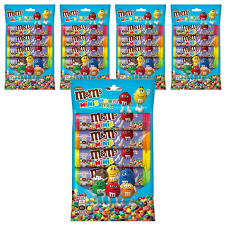 m&m's 迷你糖衣巧克力 牛奶口味, 175g, 5袋