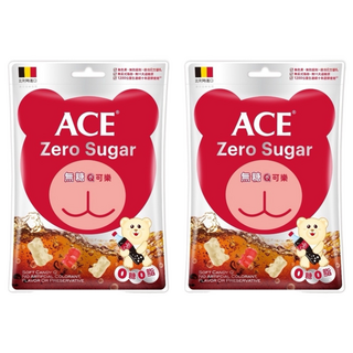 ACE 無糖Q可樂軟糖 量販包, 220g, 2包