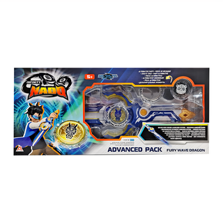 ALPHA GROUP 奧飛娛樂 覺醒戰鬥系列 戰鬥陀螺 怒濤龍王 標準套裝, 1盒