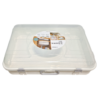 KEYWAY 聯府 長堤收納箱 HK-200, 透明, 1個