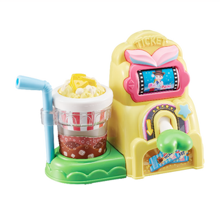 KONGSUNI 小荳娃娃 女孩 家家酒 歡樂電影院爆米花組 41 x 33.5 x 16cm 1750g, 1組