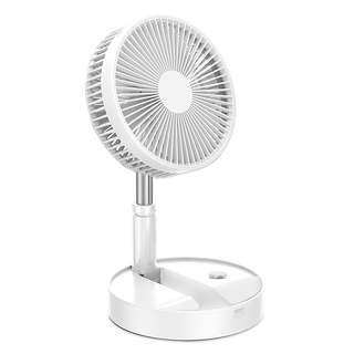 I-Cool 充電式收納摺疊風扇 8吋 白色 原廠保固, MY-P9S