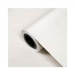 WA. WALL ART 仿真木紋自黏防水壁紙 PVC材質, 白楓木, 300 x 60cm