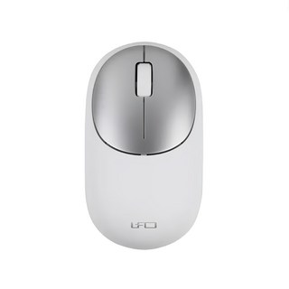 INTOPIC 廣鼎 2.4GHz極靜音無線滑鼠 1200DPI 高精確度光學引擎 USB介面隨插即用, MSW-Q778, 白色