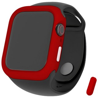 HODA 好貼 柔石保護殼, 紅色, 1個