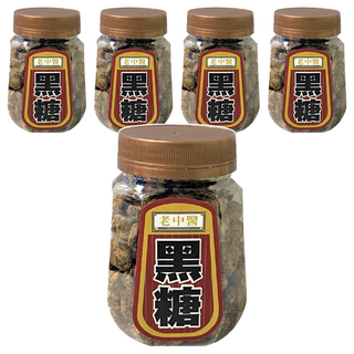 卜祥 黑糖 古法煉製 無防腐劑 保留黑糖營養與古早味, 140g, 1入, 5罐