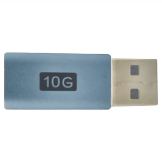 VEnTIOn 威迅 CUA 系列 USB 3.1 A公對C 母轉接頭 鋁合金款 10Gbps, 銀色, 1個