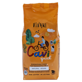 ViVANI Cavi Quick精選可可沖泡粉, 天然，純素, 400g, 1包