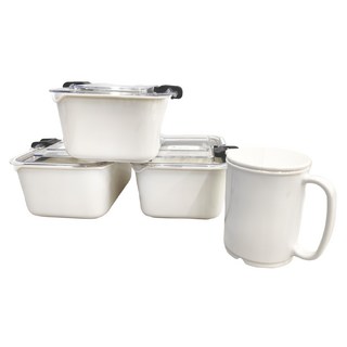 prepara 沛樂生活 Latchlok Color Box 食物保鮮盒 1.25L, 1組