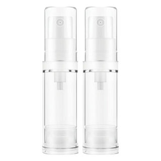 台灣 COSMOS AS乳液真空瓶 5ml, 透明色, 2個