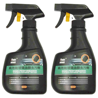 Magic shield 神盾 高效能玻璃油膜去污劑 400ml, 2瓶