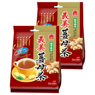 義美 薑母茶, 15g, 12包, 2袋