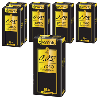 okamoto 岡本 0.02 衛生套, 6入, 6盒