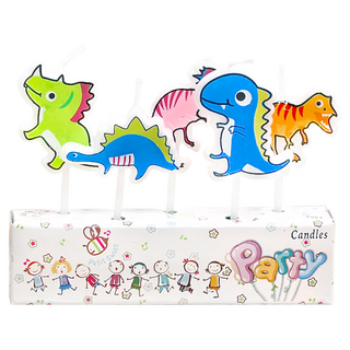六分埔禮品 恐龍派對蠟燭, 1個, 恐龍