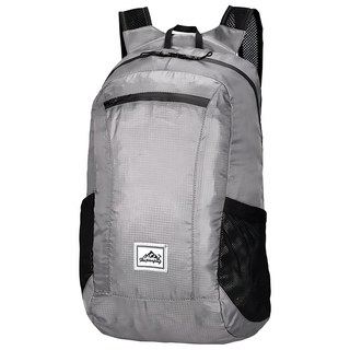 vanaheimr WIDE VIEW 輕量摺疊防水後背包 85g超輕便 附收納袋, 灰色