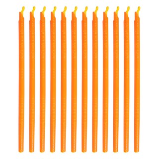 Axis 艾克思 台灣製食物保鮮防漏防潮密封棒 大(28cm), 橘色, 12個