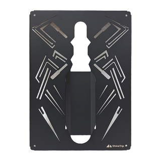 ShineTrip 山趣 蜘蛛爐 IGT板, 黑色