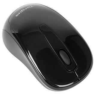 Targus 泰格斯 無線光學滑鼠, AMW600, 墨黑色