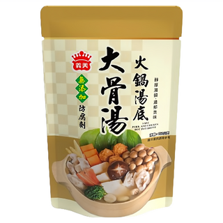 義美 大骨湯火鍋湯底, 750g, 1包