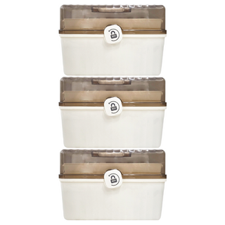 大容量透明手提醫藥箱 32 x 21 x 22cm, 3個