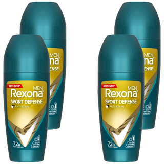 Rexona 蕊娜 男士制汗爽身香體露 運動乾爽, 45ml, 4瓶