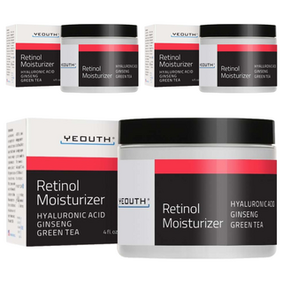 Yeouth A醇全效煥活抗痕晚霜 含玻尿酸 人參 綠茶 30ml, 3盒